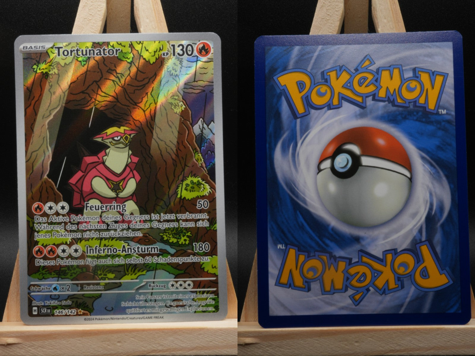 Tortunator 146/142 Illustration Rare Stellarkrone DE NM Pokémon