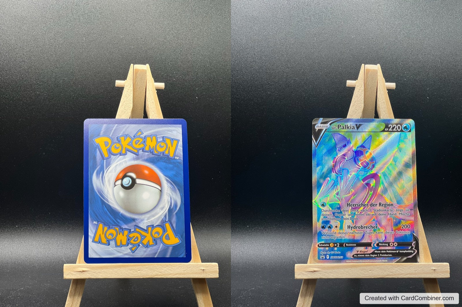 Ur-Palkia V SWSH 253 SWSH Black Star Promos Pokémon Karte Deutsch Near Mint