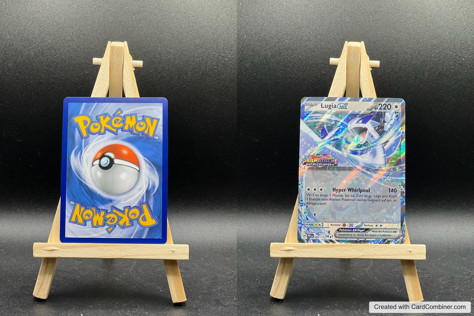 Lugia ex xPRE 082 Prismatische Entwicklungen: Ergänzungen Pokémon Karte Deutsch
