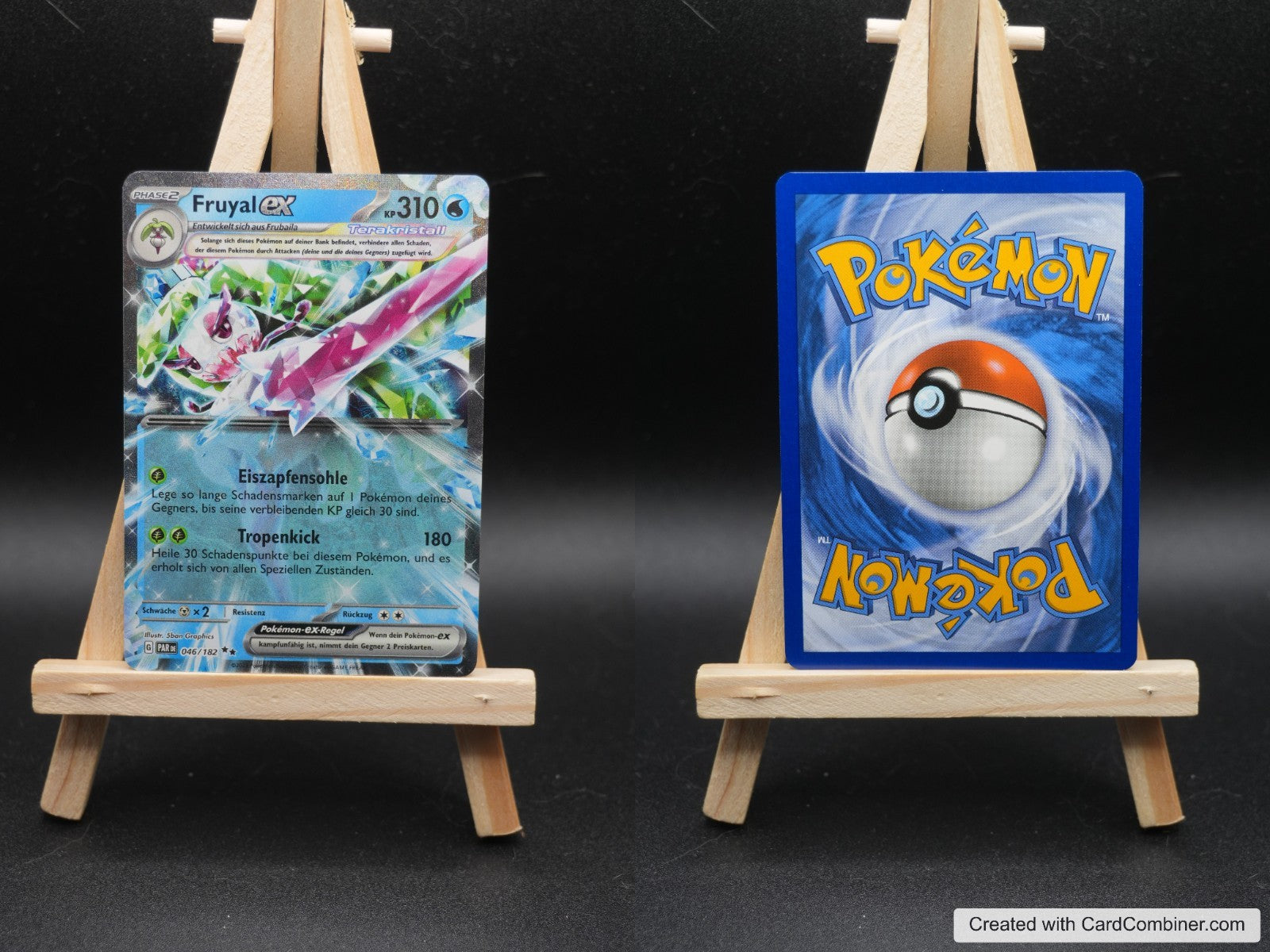 Fruyal ex PAR 046 Paradoxrift Pokémon Karte Deutsch Near Mint