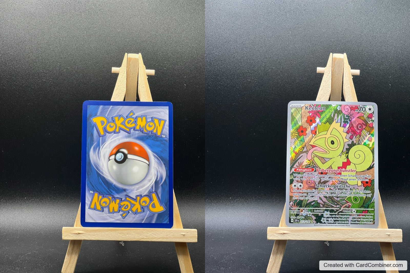 Kecleon SSP 213 Stürmische Funken Pokémon Karte Deutsch Near Mint