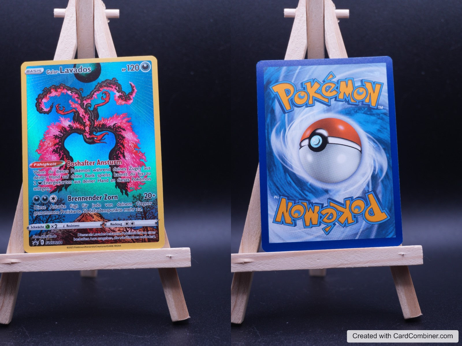 Galar-Lavados SWSH 284 SWSH Black Star Promos Pokémon Karte Deutsch Near Mint