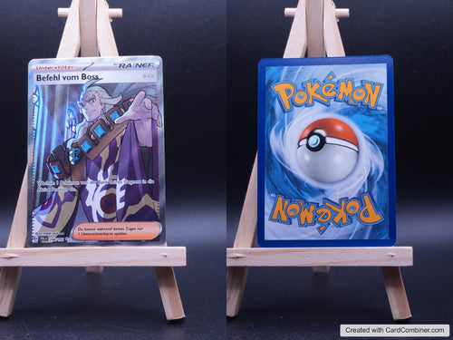 Befehl vom Boss - G-Cis PAL 248 Entwicklungen in Paldea Pokémon Karte Deutsch Ne