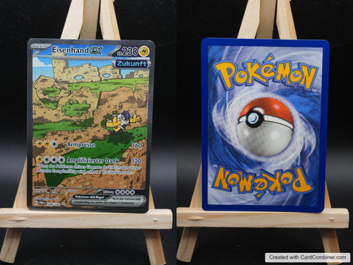 Eisenhand ex PAR 248 Paradoxrift Pokémon Karte Deutsch Near Mint