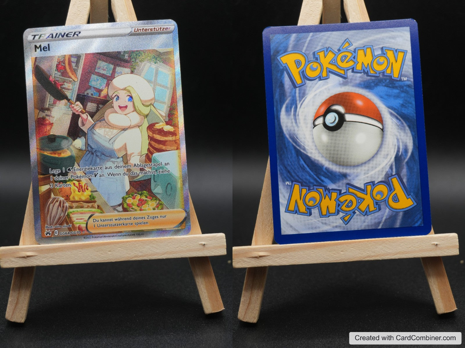 Mel CRZ GG64 Zenit der Könige Pokémon Karte Deutsch Near Mint