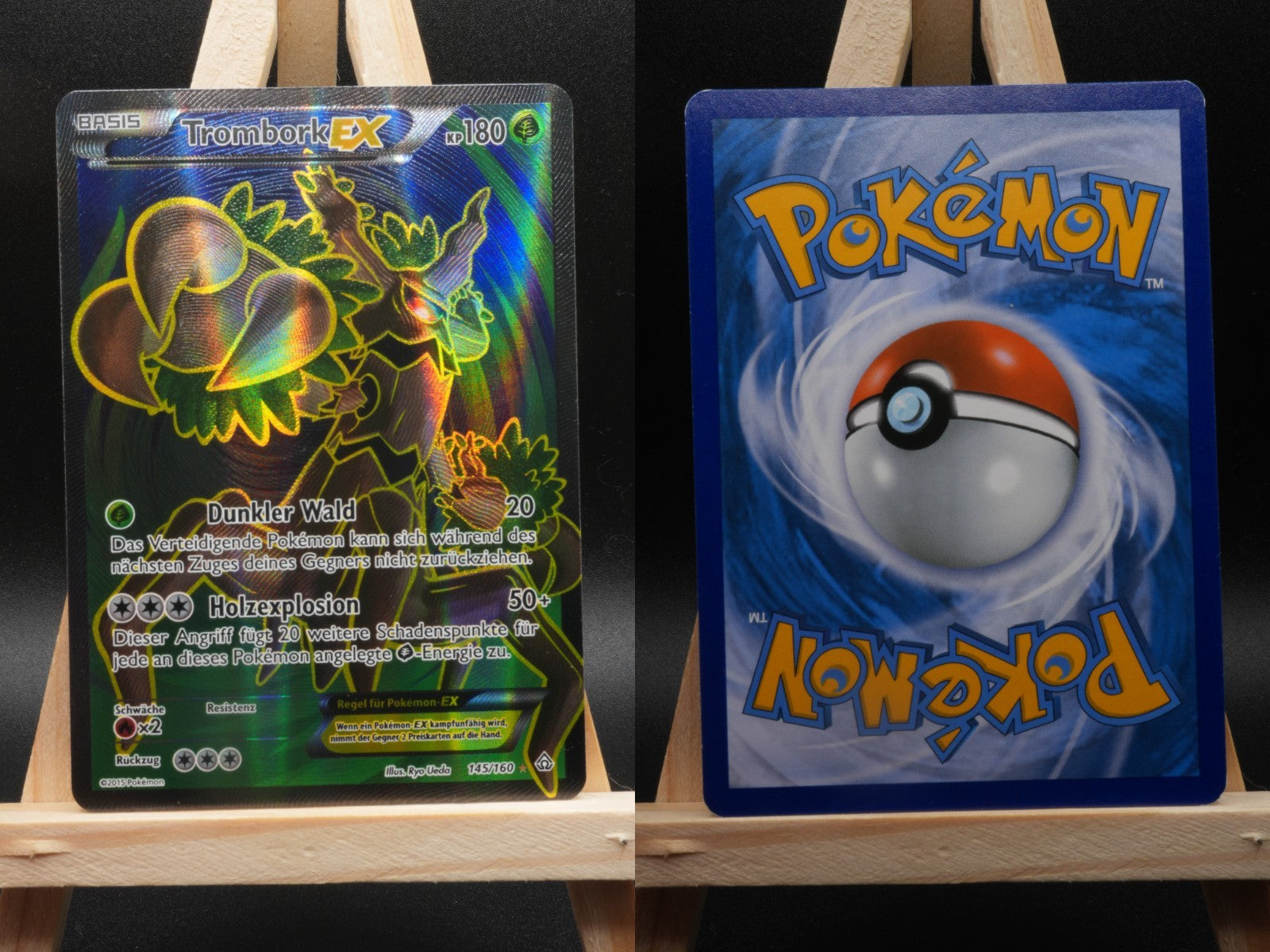 Trombork EX 145/160 Ultra Rare Protoschock DE NM Pokémon