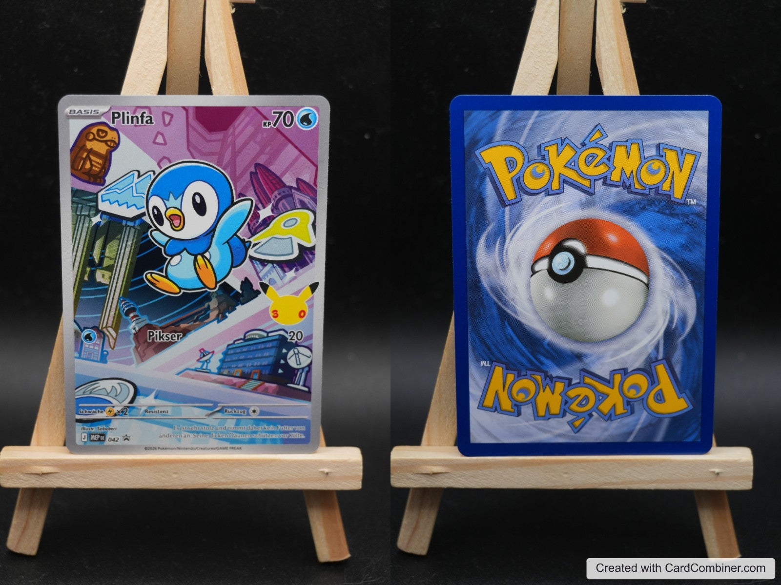 Plinfa MEP 042 MEP Black Star Promos Pokémon Karte Deutsch Near Mint
