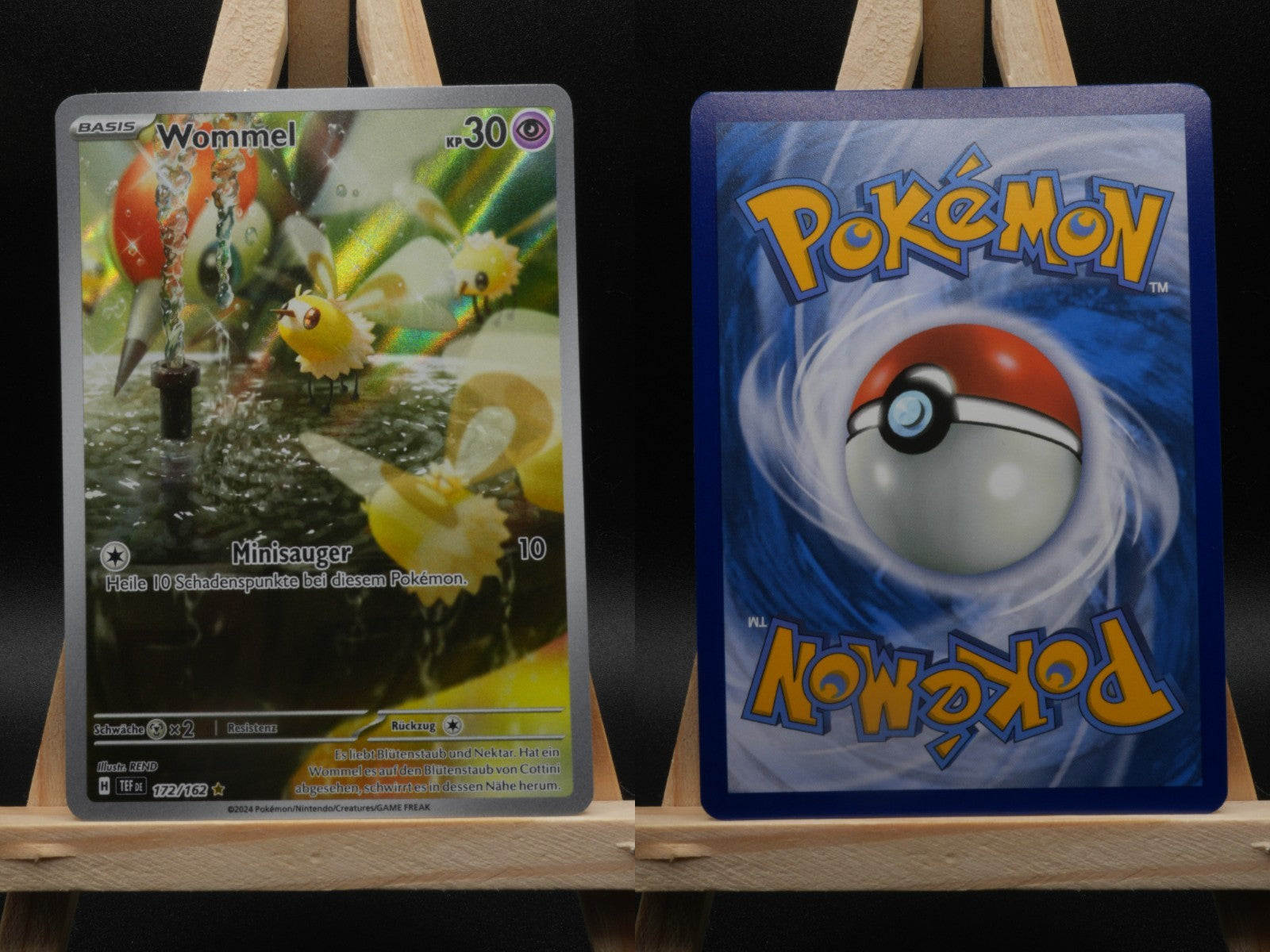 Wommel 172/162 Illustration Rare Gewalten der Zeit DE NM Pokémon