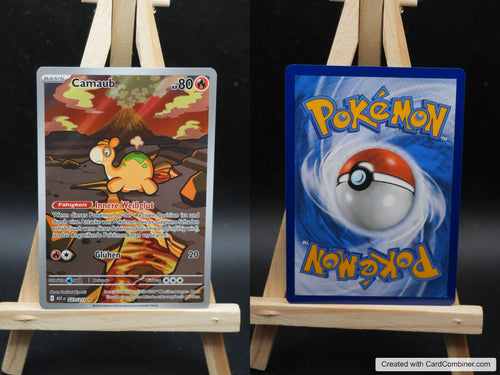 Camaub ASC 223 Erhabene Helden Pokémon Karte Deutsch Near Mint