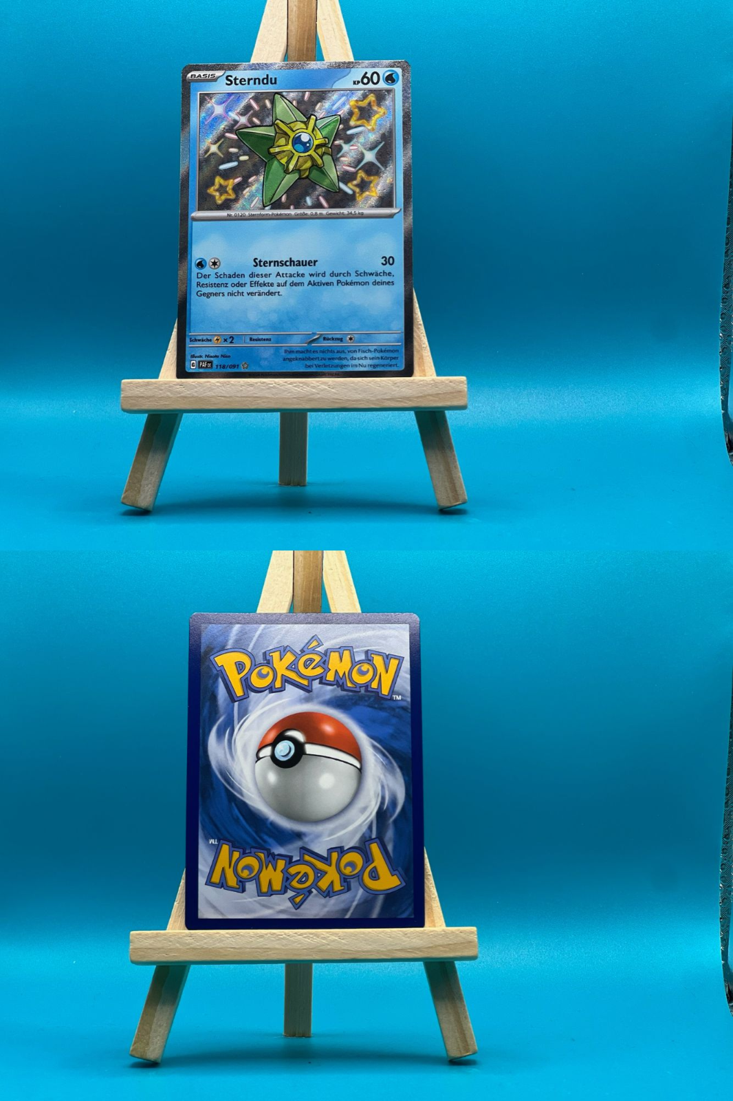 Sterndu PAF 118 Paldeas Schicksale Pokémon Karte Deutsch Near Mint