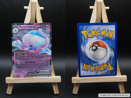 Apoquallyp ex WHT 045 Weiße Flammen Pokémon Karte Deutsch Near Mint