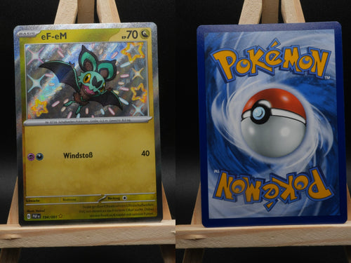 eF-eM 194/091 Shiny Rare Paldeas Schicksale DE NM Pokémon
