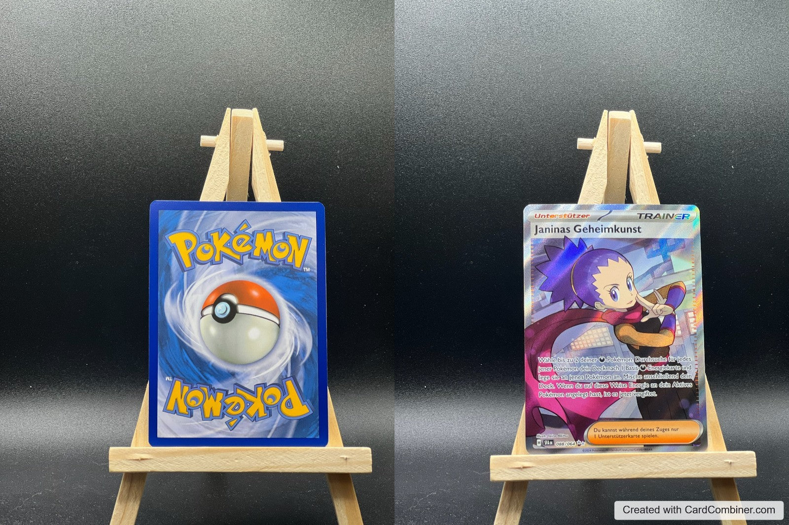 Janinas Geheimkunst SFA 088 Nebel der Sagen Pokémon Karte Deutsch Near Mint
