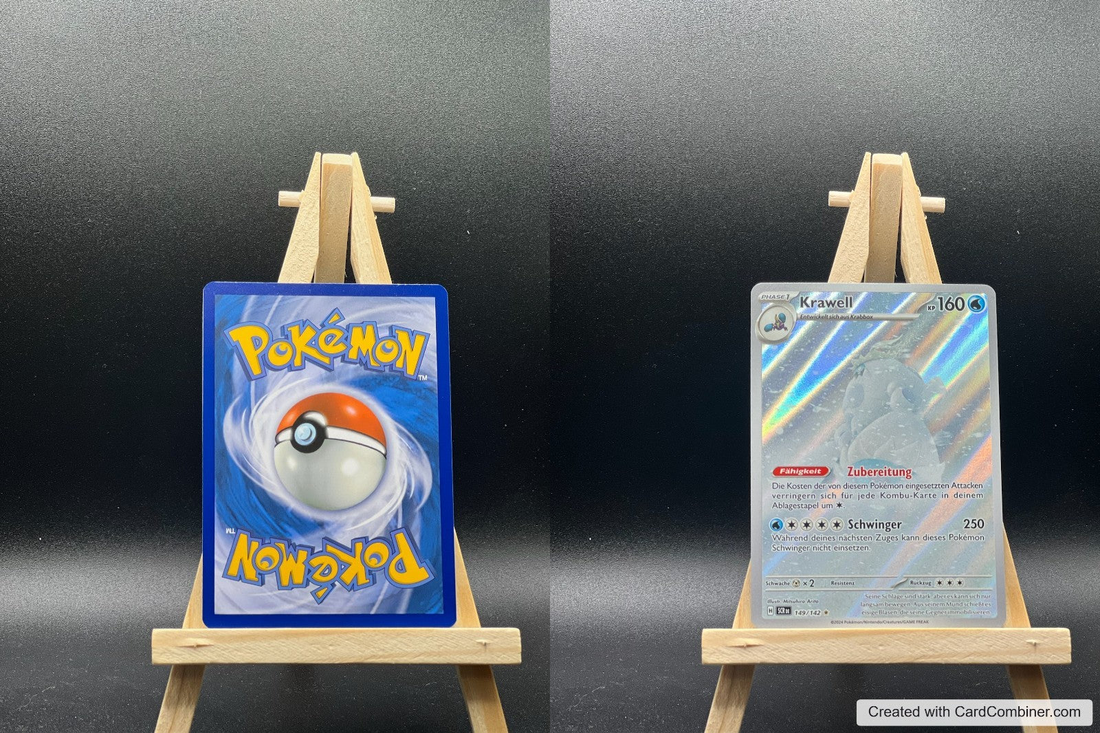Krawell SCR 149 Stellarkrone Pokémon Karte Deutsch Near Mint