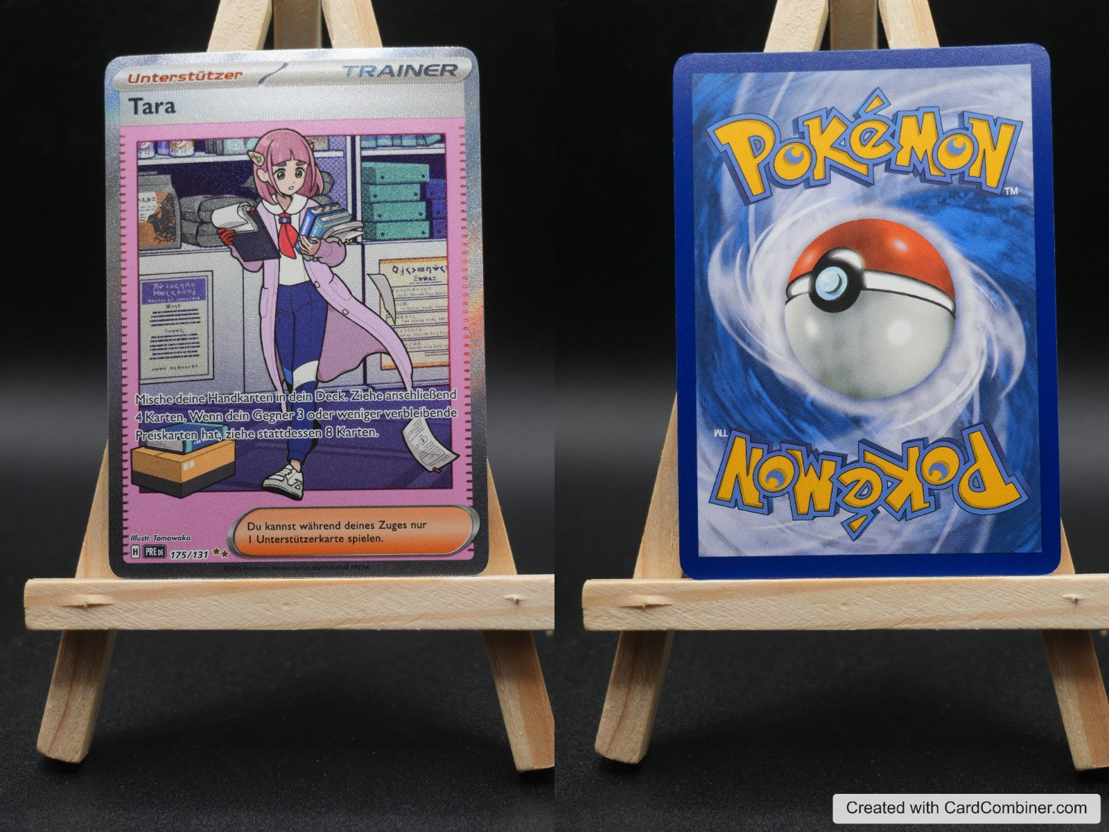 Tara PRE 175 Prismatische Entwicklungen Pokémon Karte Deutsch Near Mint