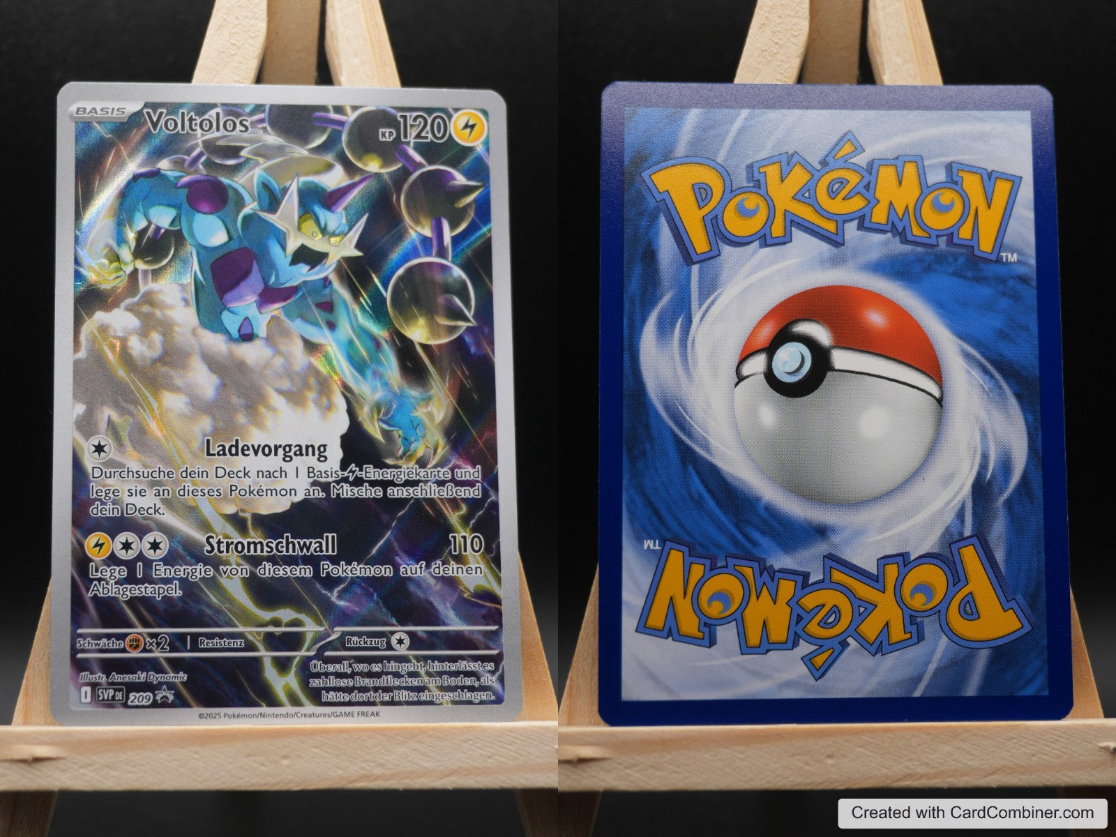 Voltolos SVP 209 SV Black Star Promos Pokémon Karte Deutsch Near Mint