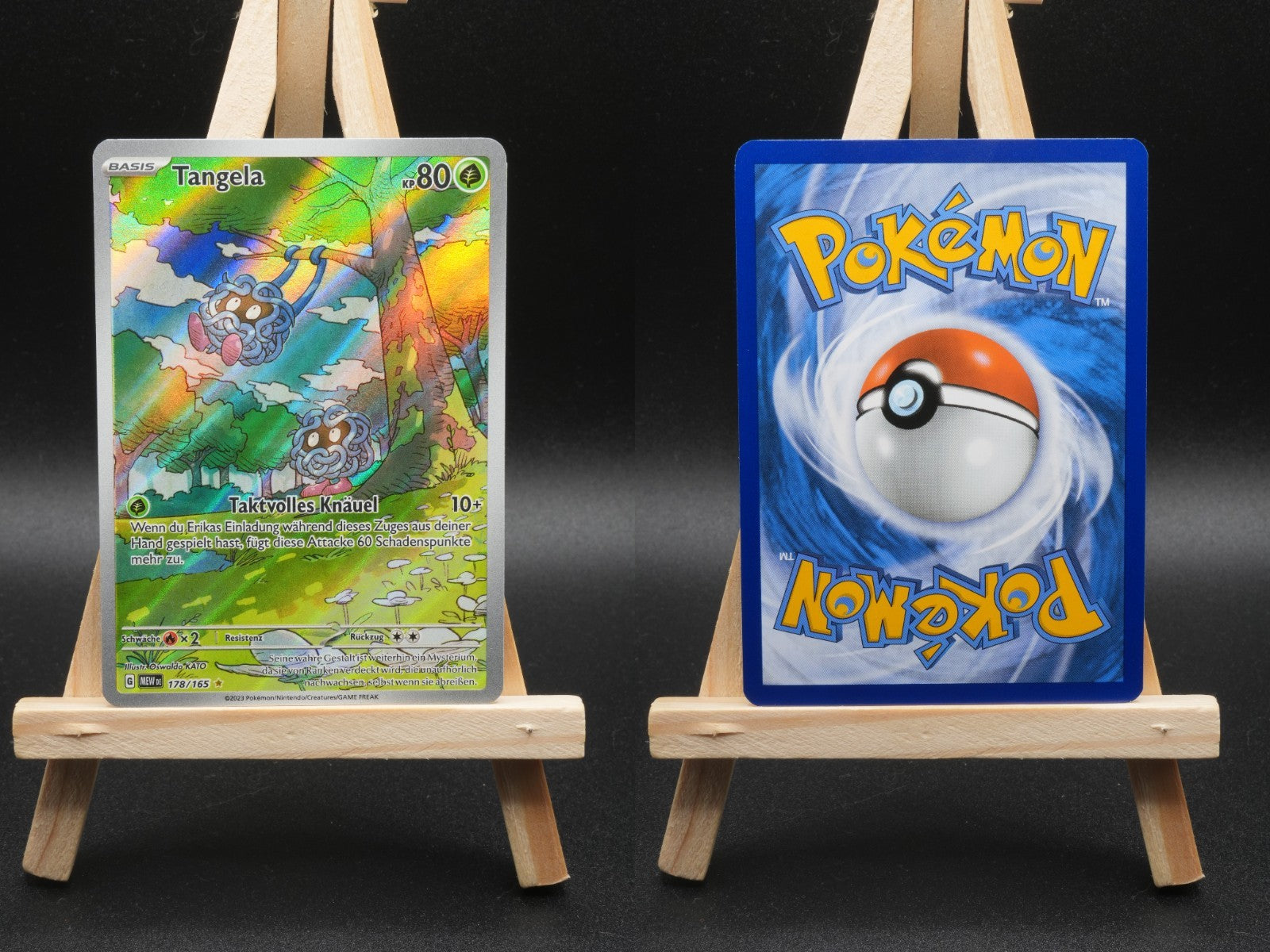 Tangela MEW 178 151 Pokémon Karte Deutsch Near Mint