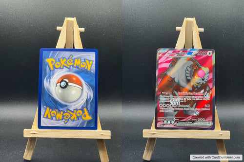 Blutmond Ursaluna ex TWM 202 Maskerade im Zwielicht Pokémon Karte Deutsch Near M