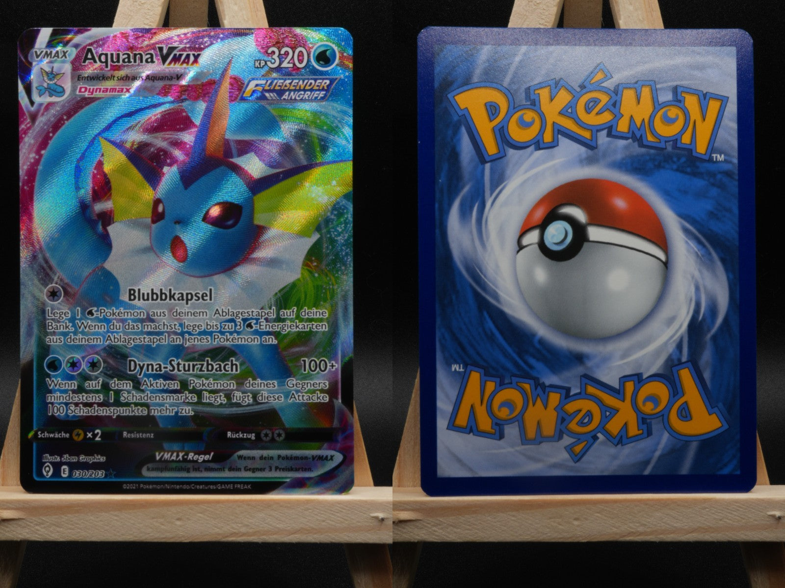 Aquana 030/203 Ultra Rare Drachenwandel DE NM Pokémon