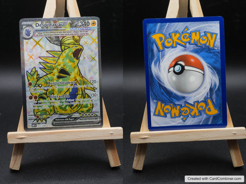 Despotar ex OBF 211 Obsidianflammen Pokémon Karte Deutsch Near Mint