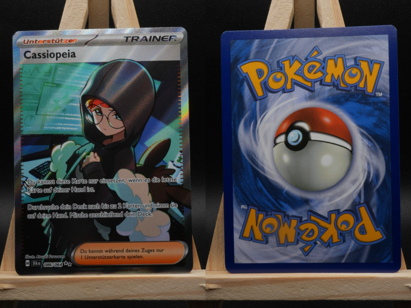 Cassiopeia 086/064 Ultra Rare Nebel der Sagen DE NM Pokémon