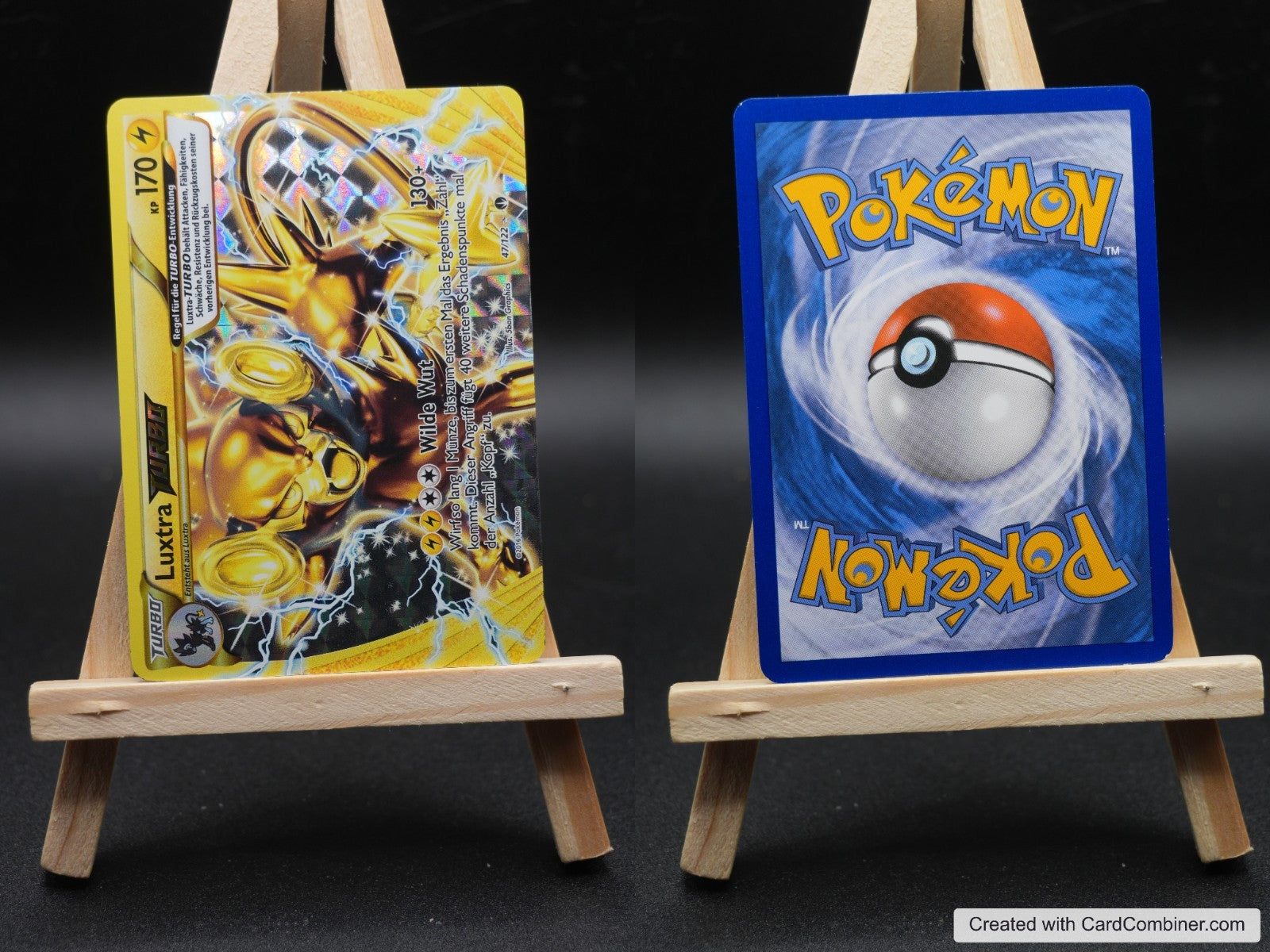 Luxtra TURBO BKP 47 TURBOfieber Pokémon Karte Deutsch Near Mint