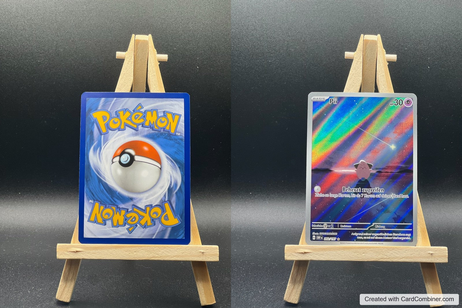 Pii OBF 202 Obsidianflammen Pokémon Karte Deutsch Near Mint