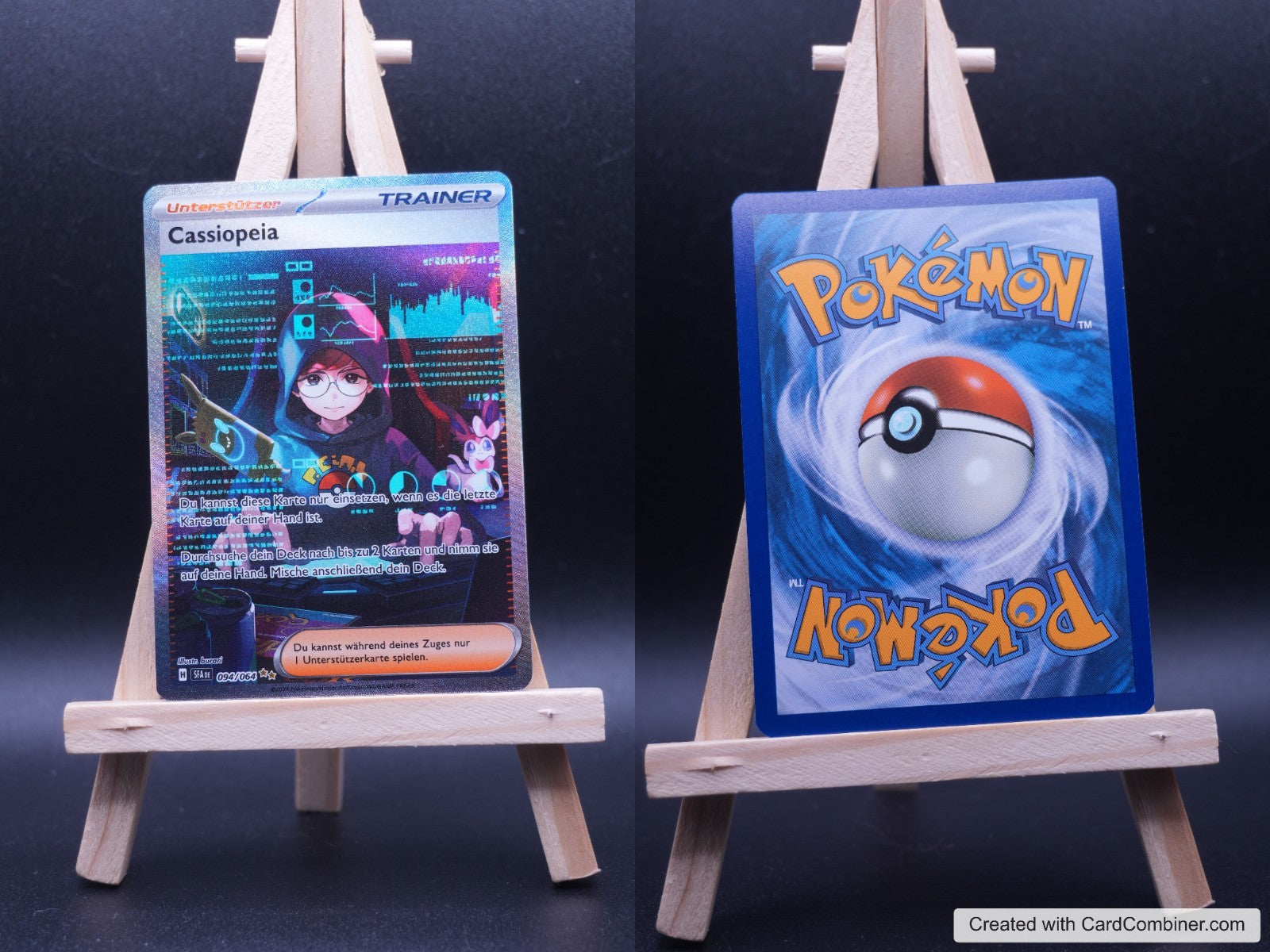 Cassiopeia SFA 094 Nebel der Sagen Pokémon Karte Deutsch Near Mint