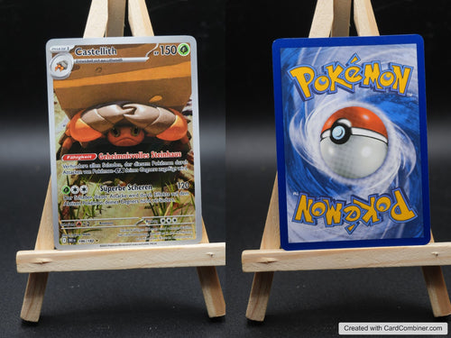 Castellith DRI 186 Ewige Rivalen Pokémon Karte Deutsch Near Mint