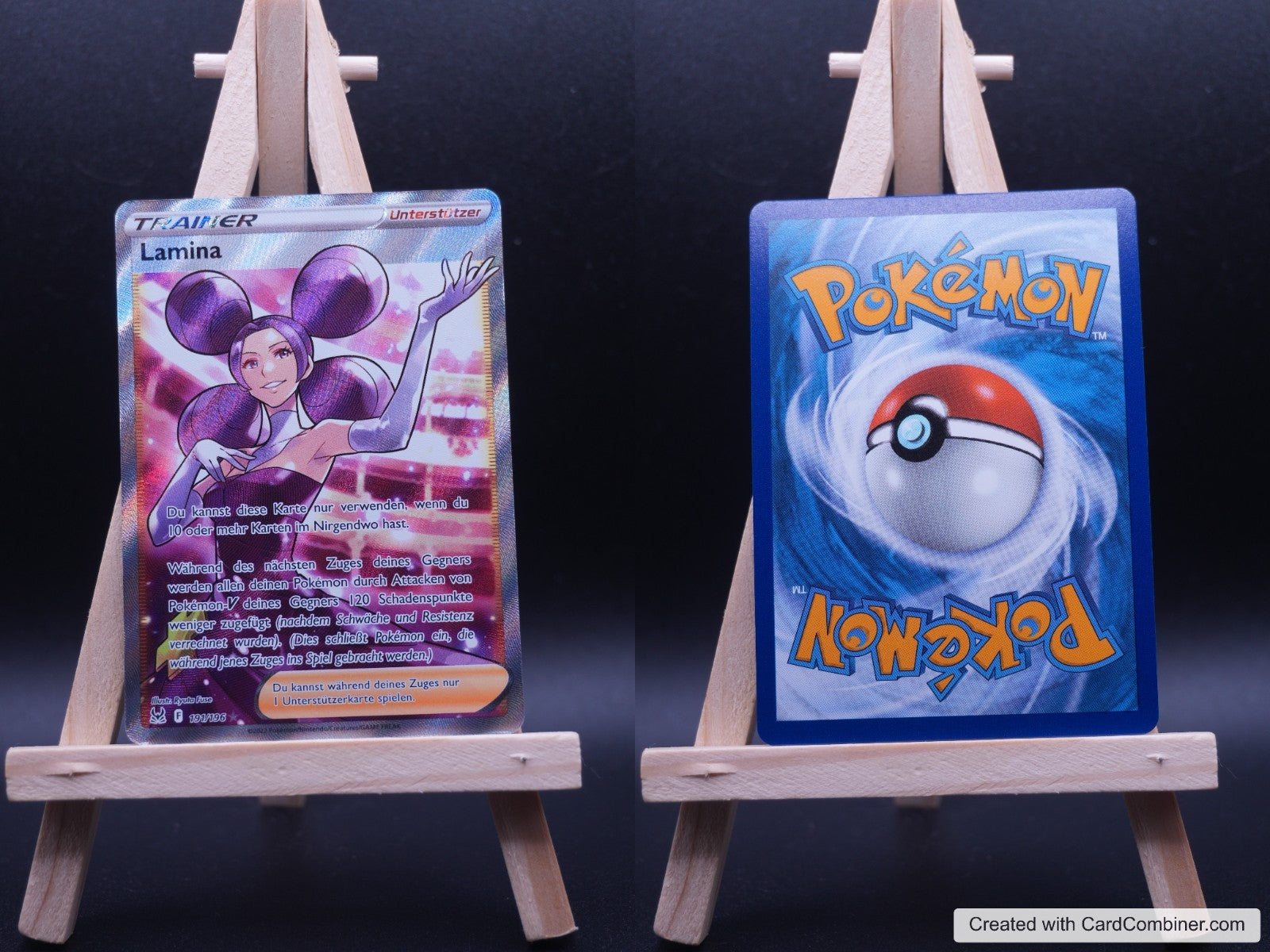 Lamina LOR 191 Verlorener Ursprung Pokémon Karte Deutsch Near Mint