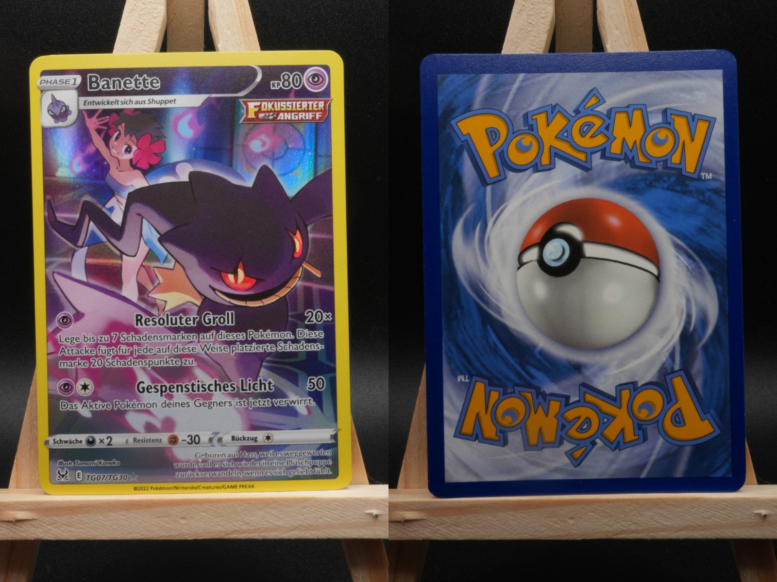 Banette TG07/TG30 Illustration Rare Verlorener Ursprung DE NM Pokémon