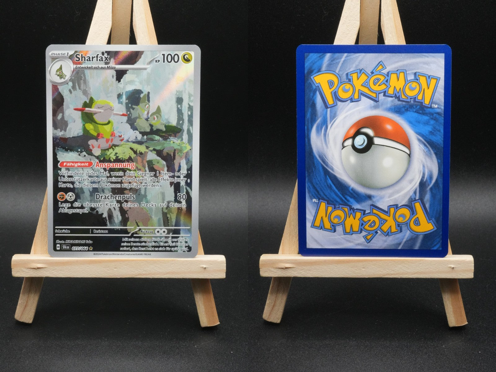 Sharfax SFA 077 Nebel der Sagen Pokémon Karte Deutsch Near Mint
