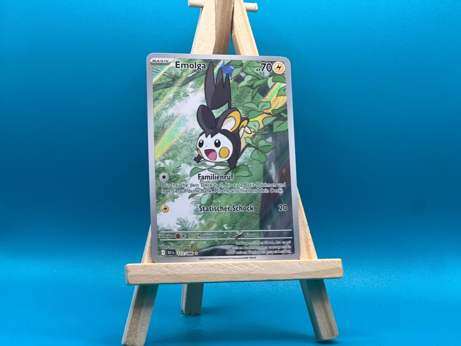 Emolga BLK 112 Near Mint Deutsch