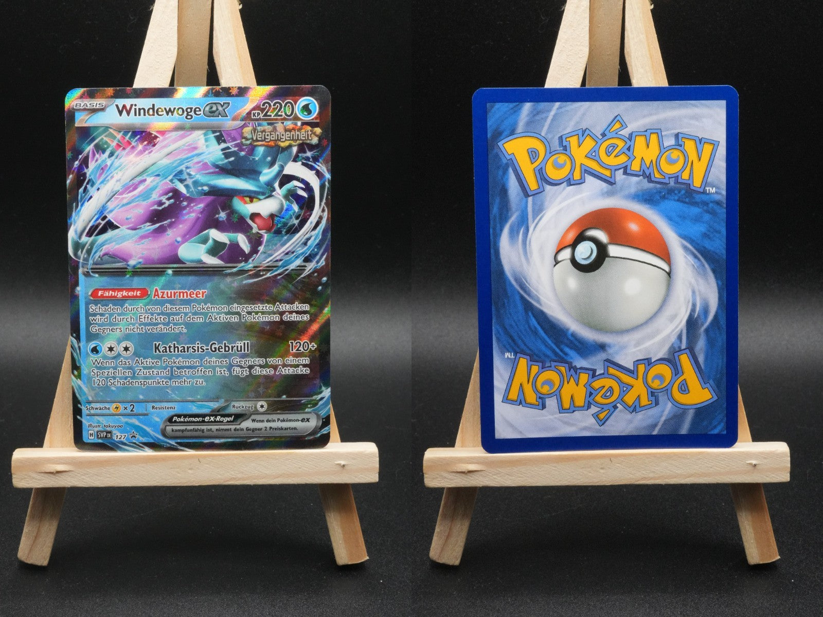 Windewoge ex SVP 127 SV Black Star Promos Pokémon Karte Deutsch Near Mint