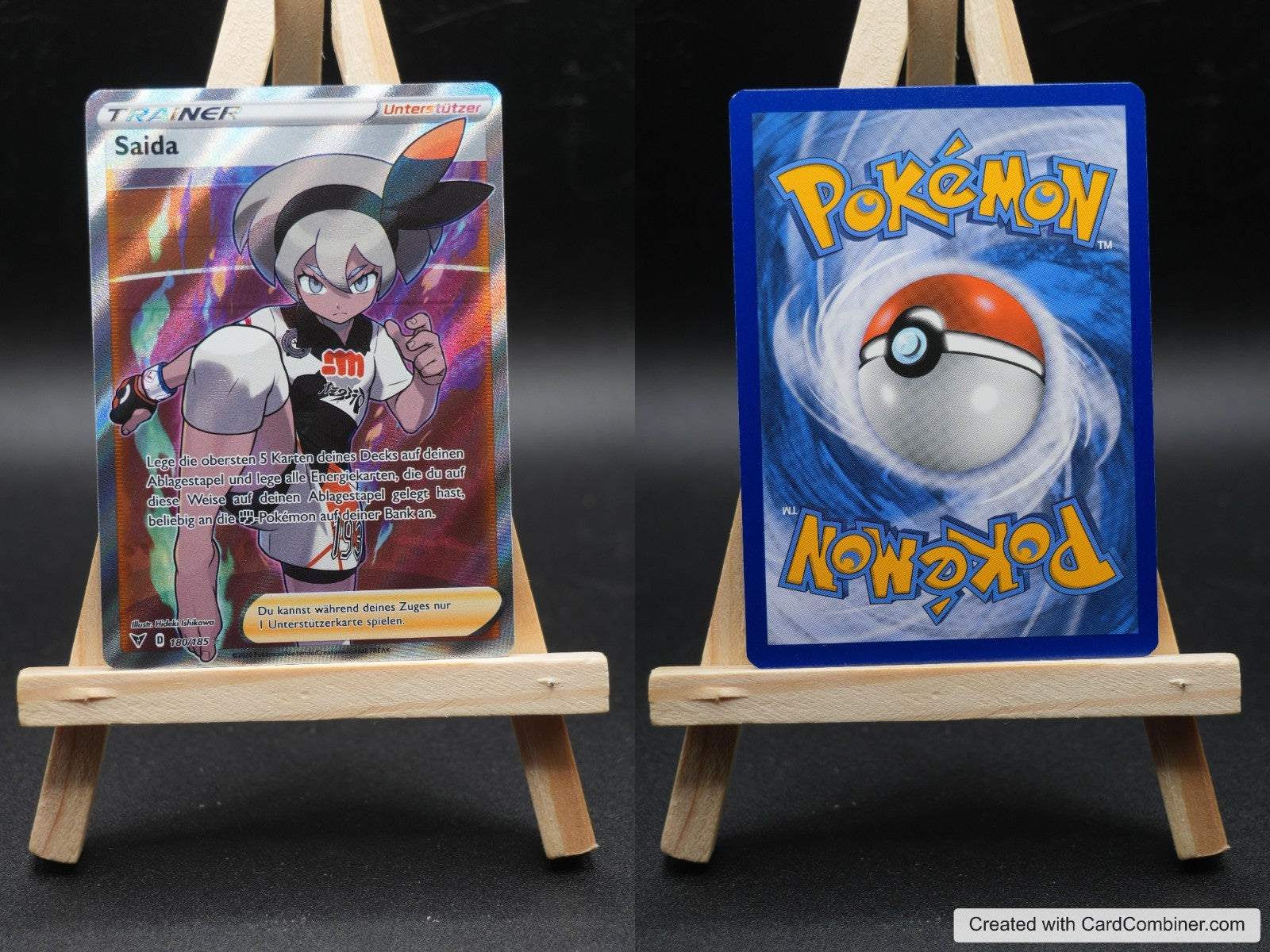 Saida VIV 180 Farbenschock Pokémon Karte Deutsch Near Mint