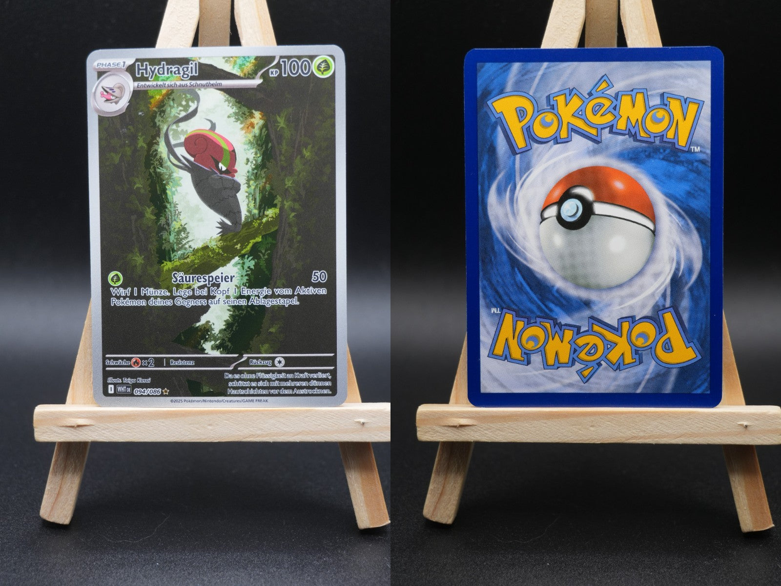Hydragil WHT 094 Weiße Flammen Pokémon Karte Deutsch Near Mint