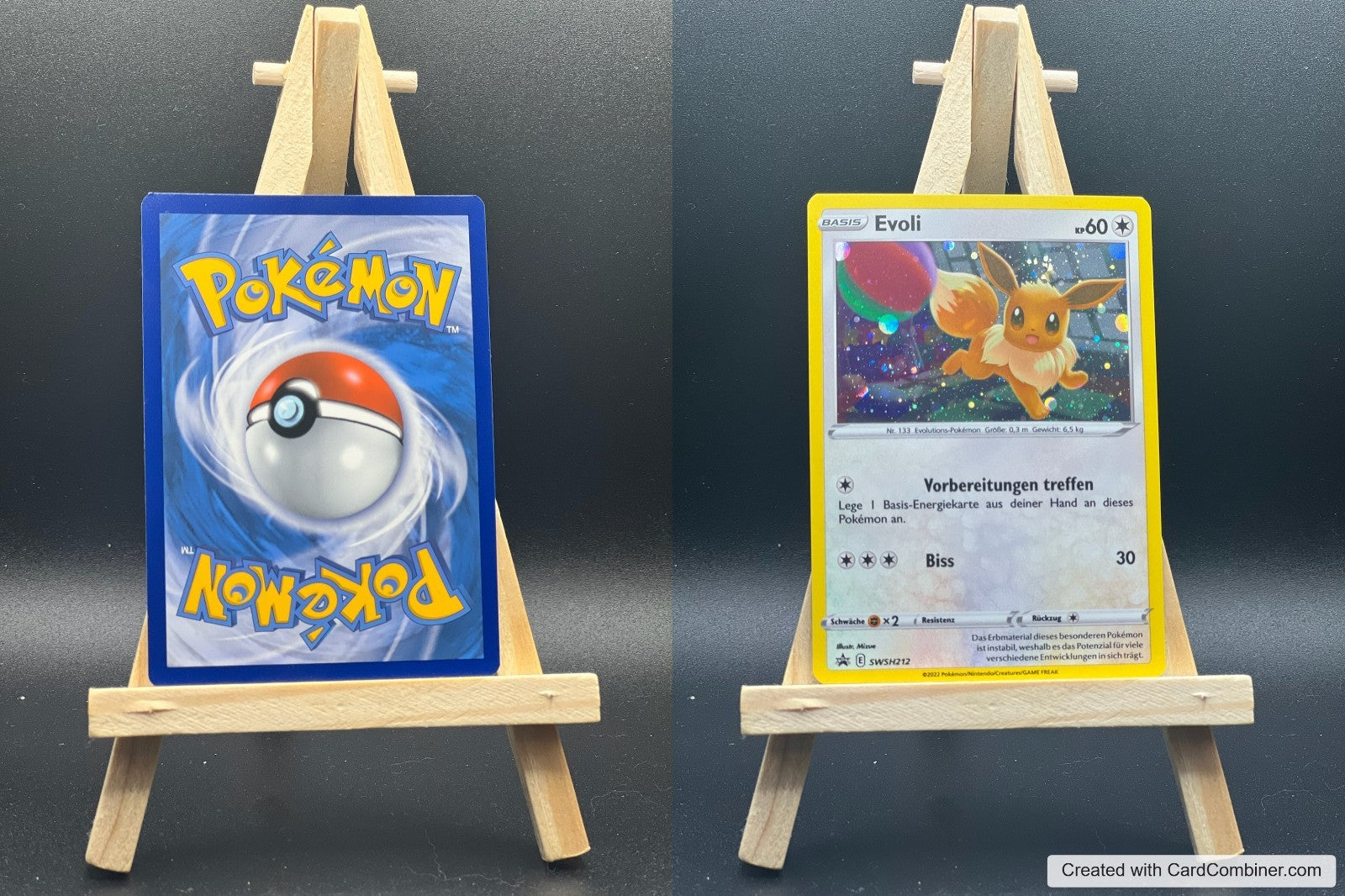 Evoli SWSH 212 SWSH Black Star Promos Pokémon Karte Deutsch Near Mint