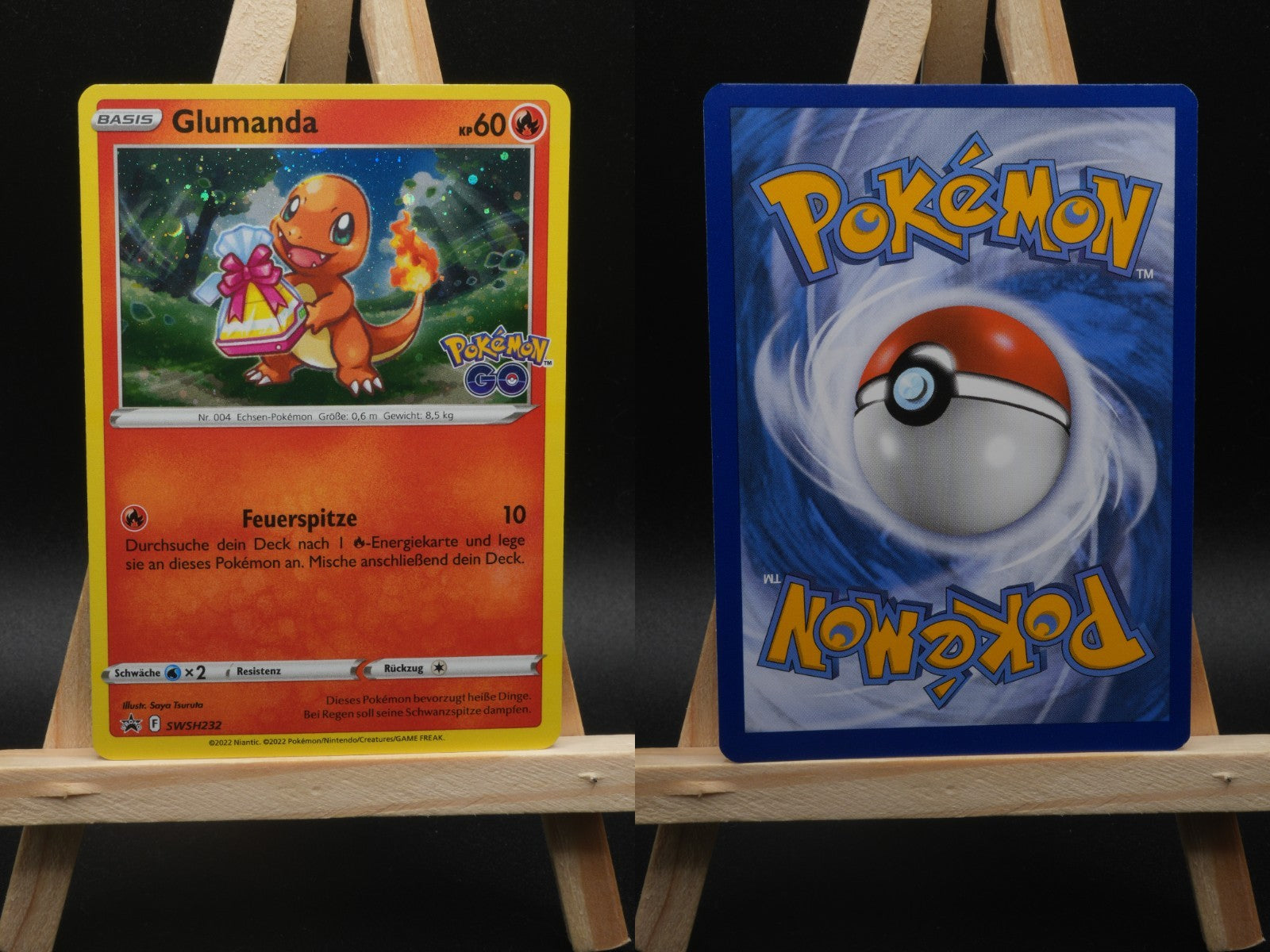 Glumanda SWSH 232 SWSH Black Star Promos Pokémon Karte Deutsch Near Mint