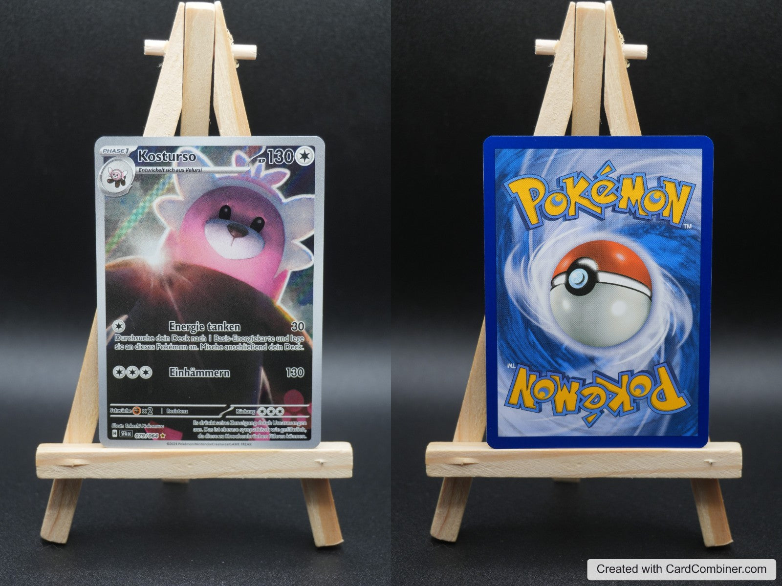 Kosturso SFA 079 Nebel der Sagen Pokémon Karte Deutsch Near Mint