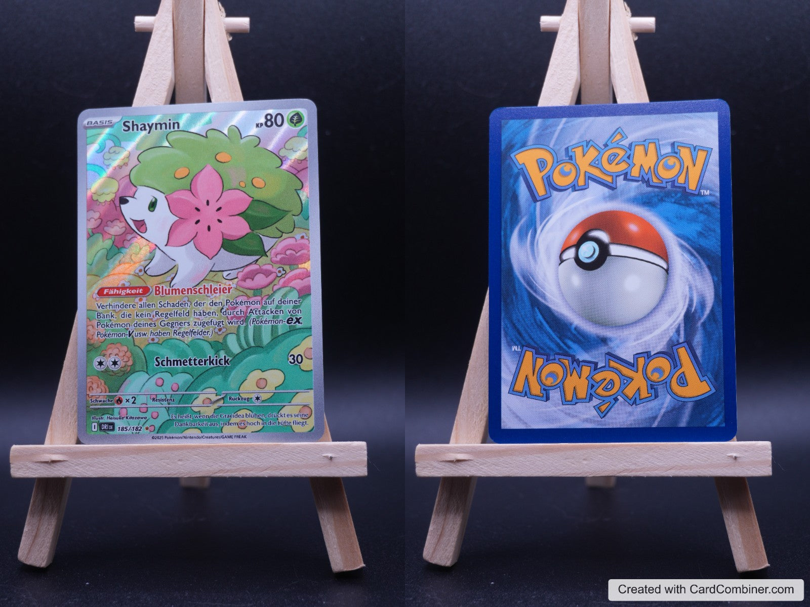Shaymin DRI 185 Ewige Rivalen Pokémon Karte Deutsch Near Mint
