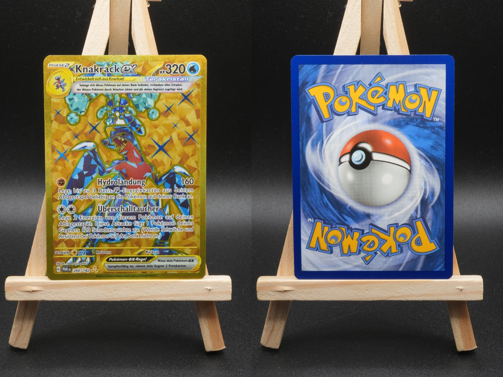 Knakrack ex PAR 260 Paradoxrift Pokémon Karte Deutsch Near Mint