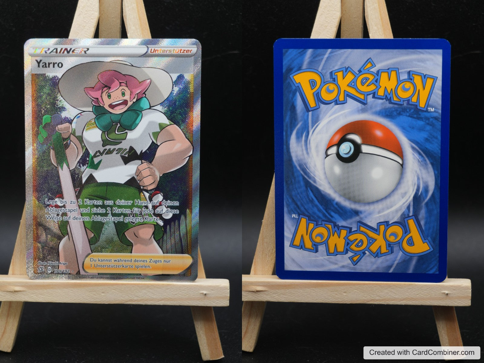 Yarro RCL 190 Clash der Rebellen Pokémon Karte Deutsch Near Mint
