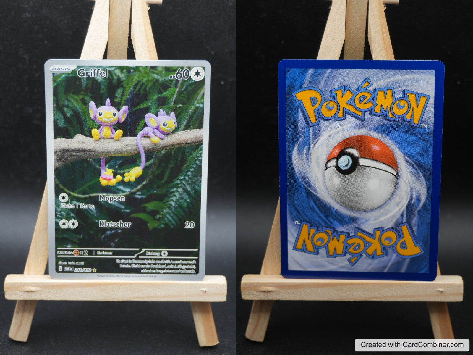 Griffel PAR 211 Paradoxrift Pokémon Karte Deutsch Near Mint