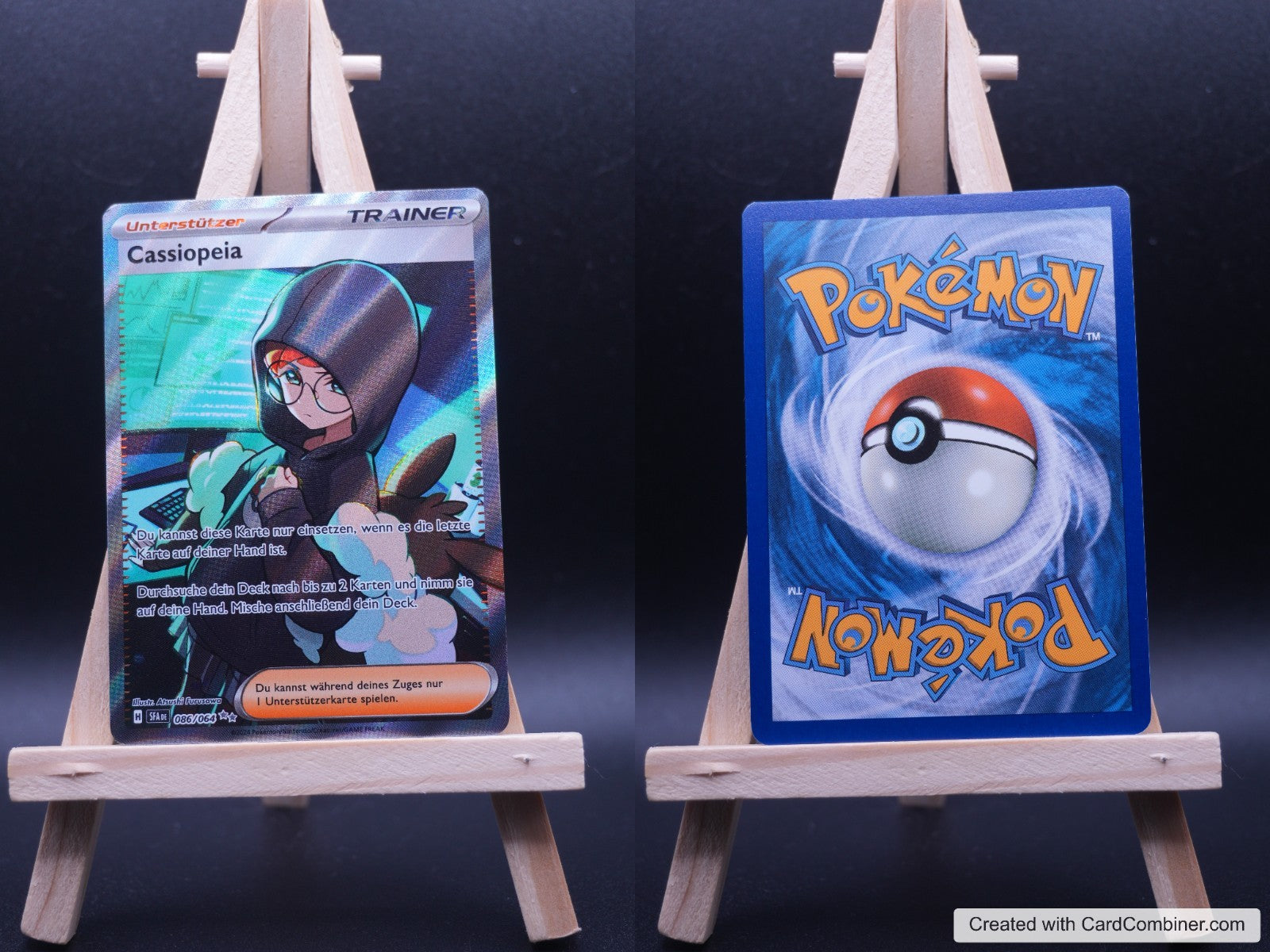 Cassiopeia SFA 086 Nebel der Sagen Pokémon Karte Deutsch Near Mint