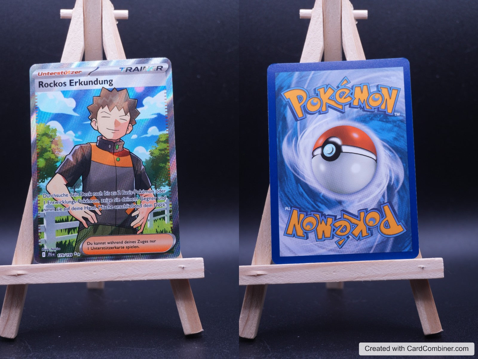 Rockos Erkundung JTG 179 Reisegefährten Pokémon Karte Deutsch Near Mint