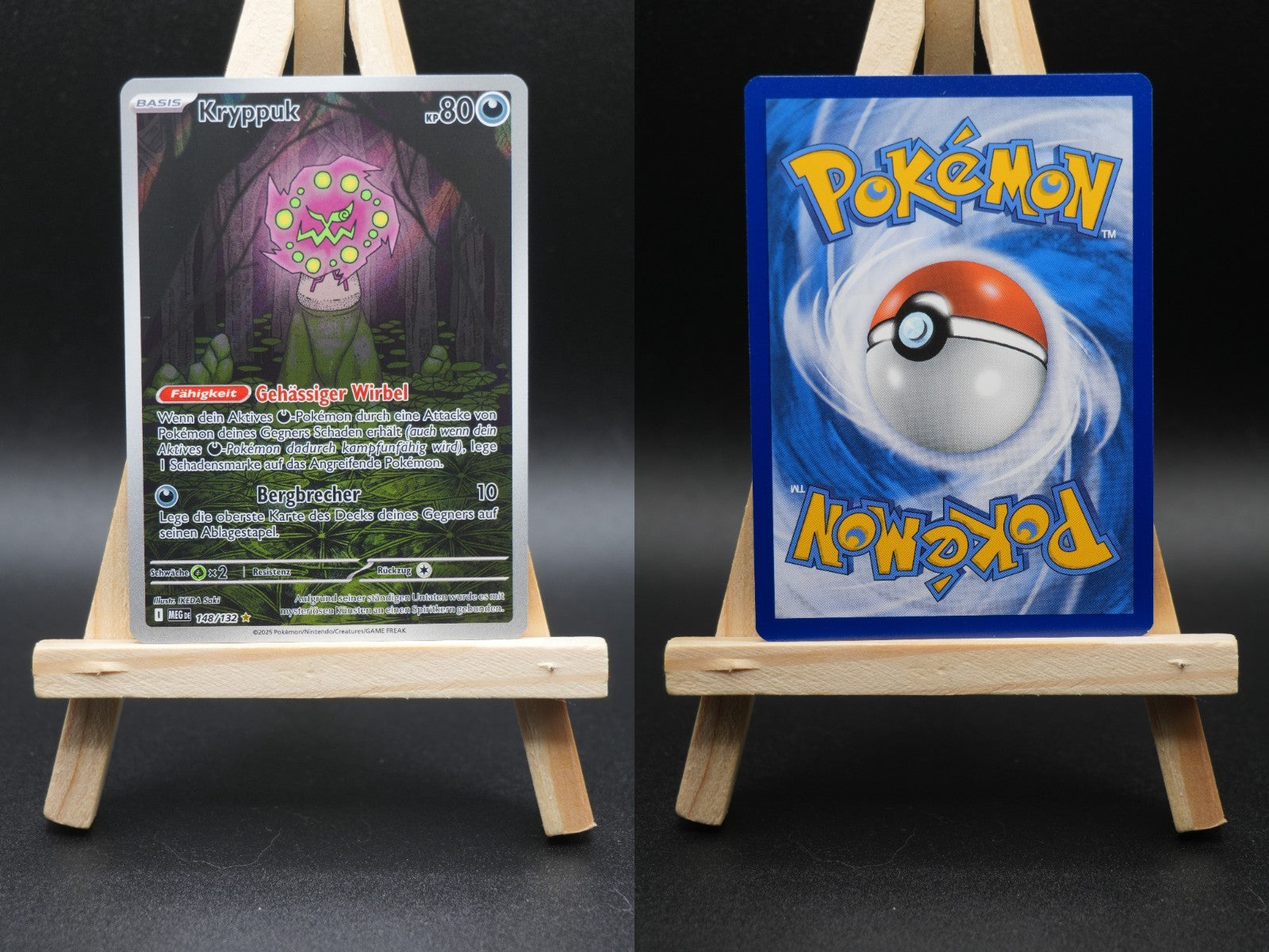 Kryppuk MEG 148 Mega-Entwicklung Pokémon Karte Deutsch Near Mint