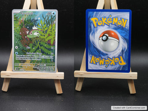 Barschuft WHT 108 Weiße Flammen Pokémon Karte Deutsch Near Mint