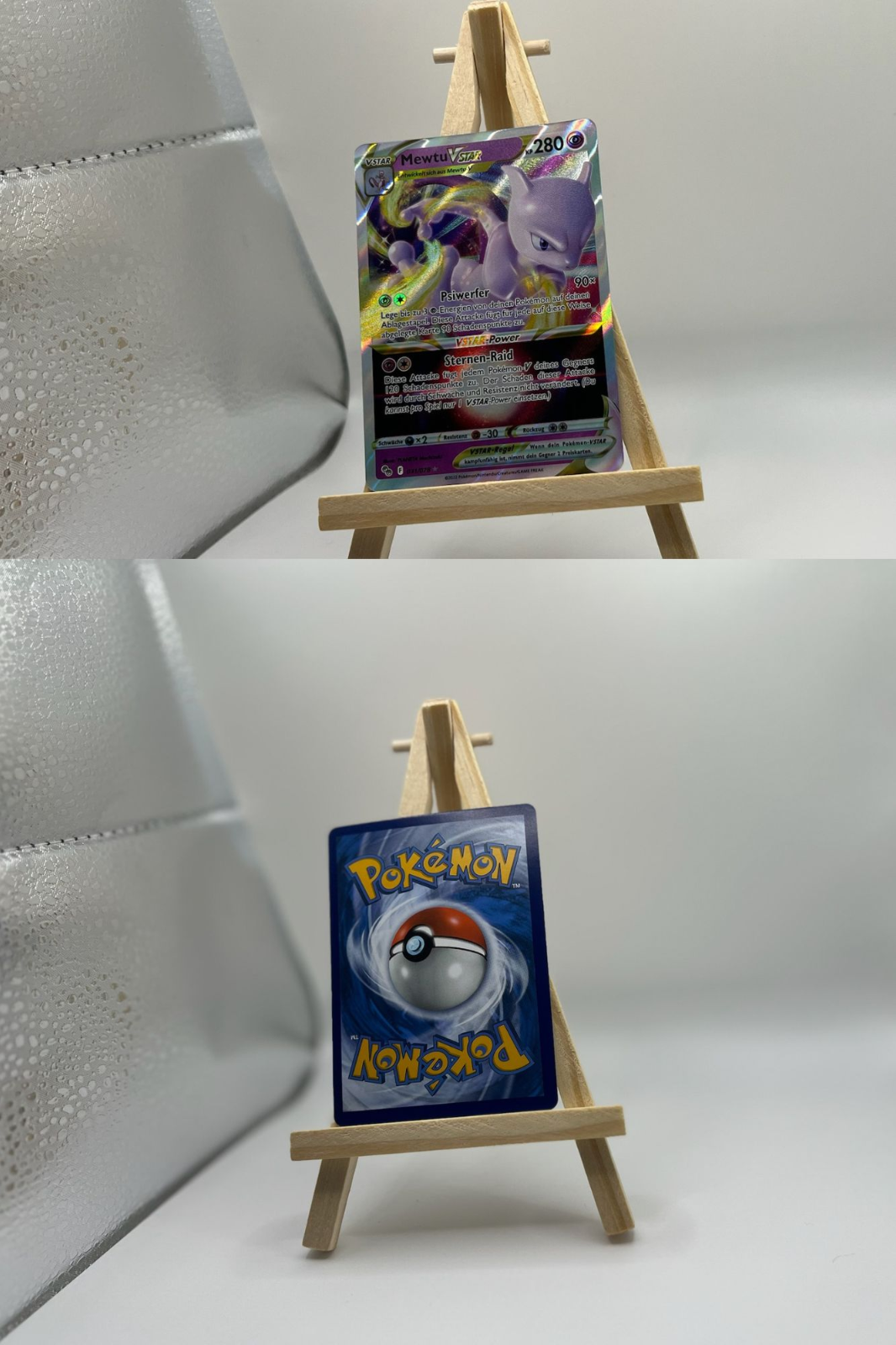 Mewtu VSTAR PGO 031 Pokémon GO Pokémon Karte Deutsch Near Mint