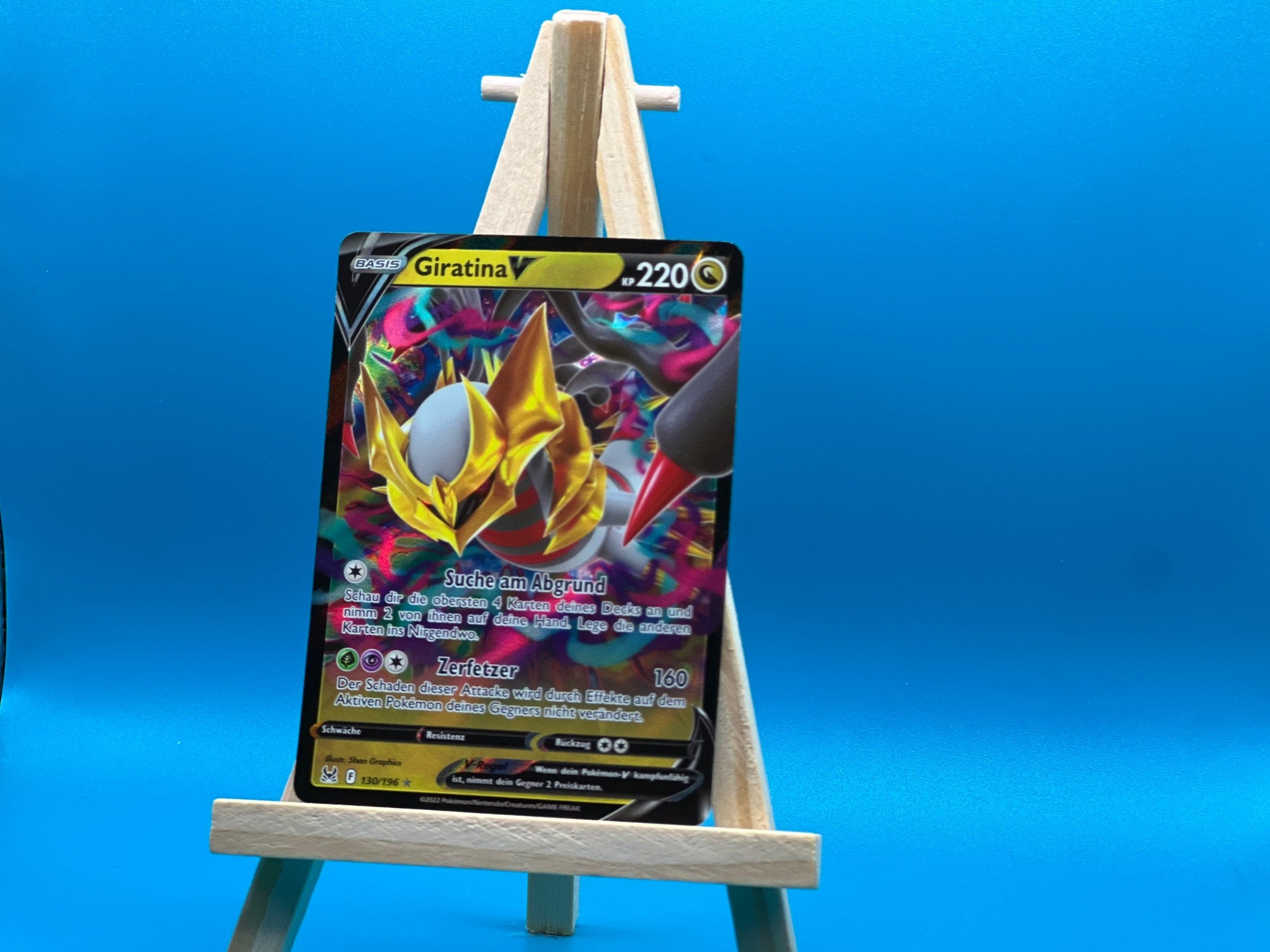 Giratina V LOR 130 Verlorener Ursprung Pokémon Karte Deutsch Near Mint