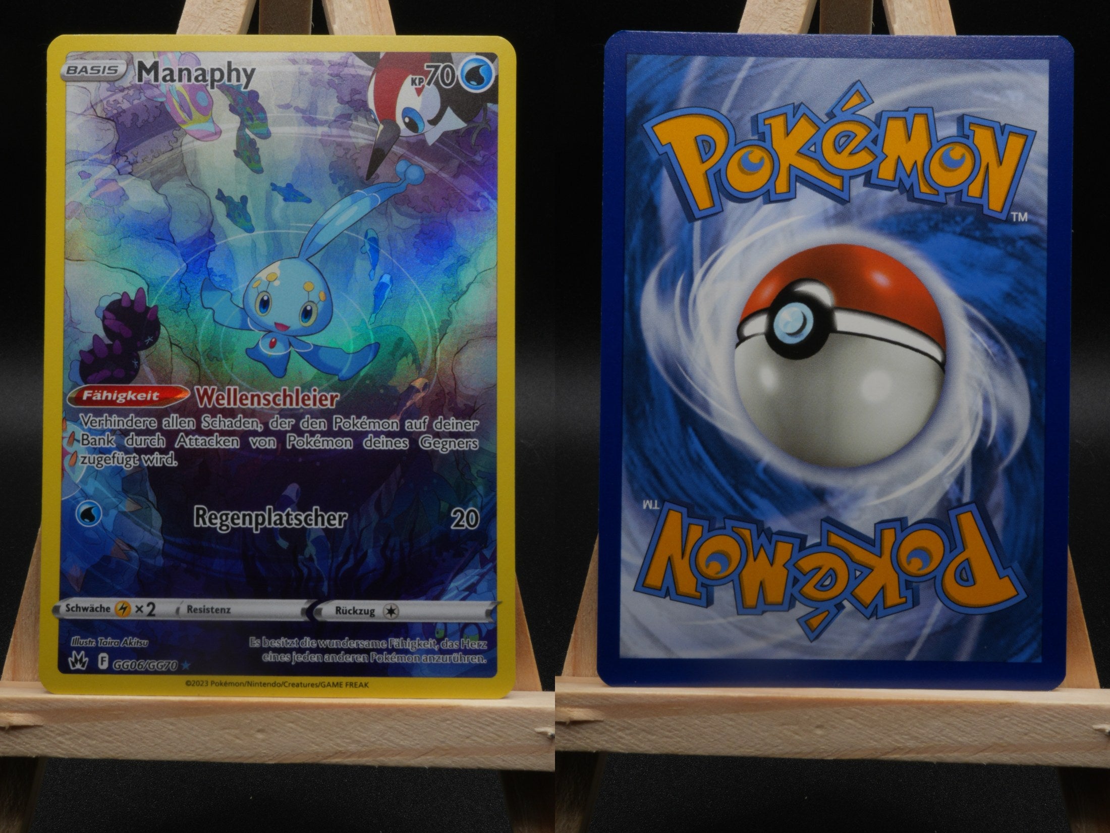 Manaphy CRZ GG06 Zenit der Könige Pokémon Karte Deutsch Near Mint